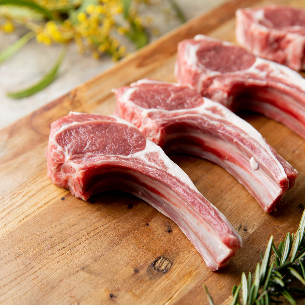 Saltbush Lamb Cutlets G.McBean Family Butcher